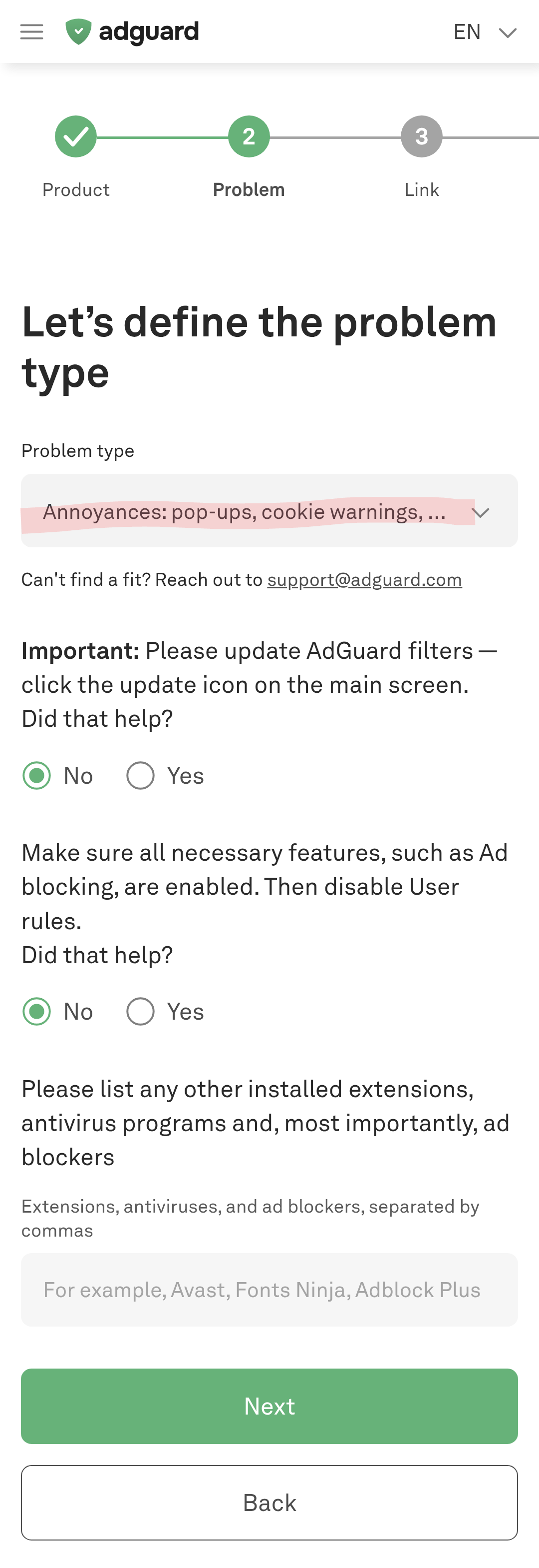 reports.adguard.com · Issue #220223 · AdguardTeam/AdguardFilters · GitHub