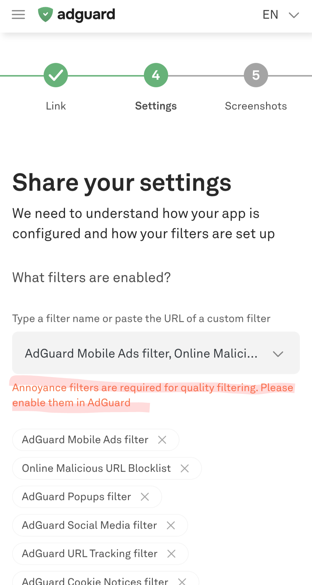 reports.adguard.com · Issue #220223 · AdguardTeam/AdguardFilters · GitHub