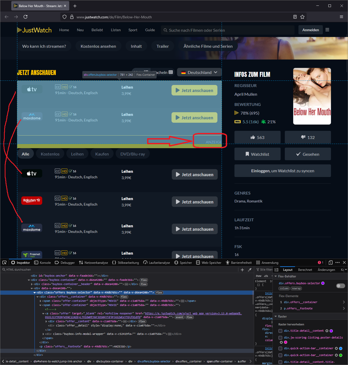 www.justwatch.com · Issue #230551 · AdguardTeam/AdguardFilters · GitHub