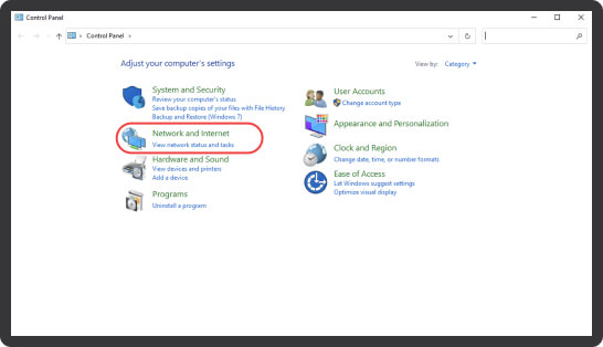 Windowsin DNS-asetukset